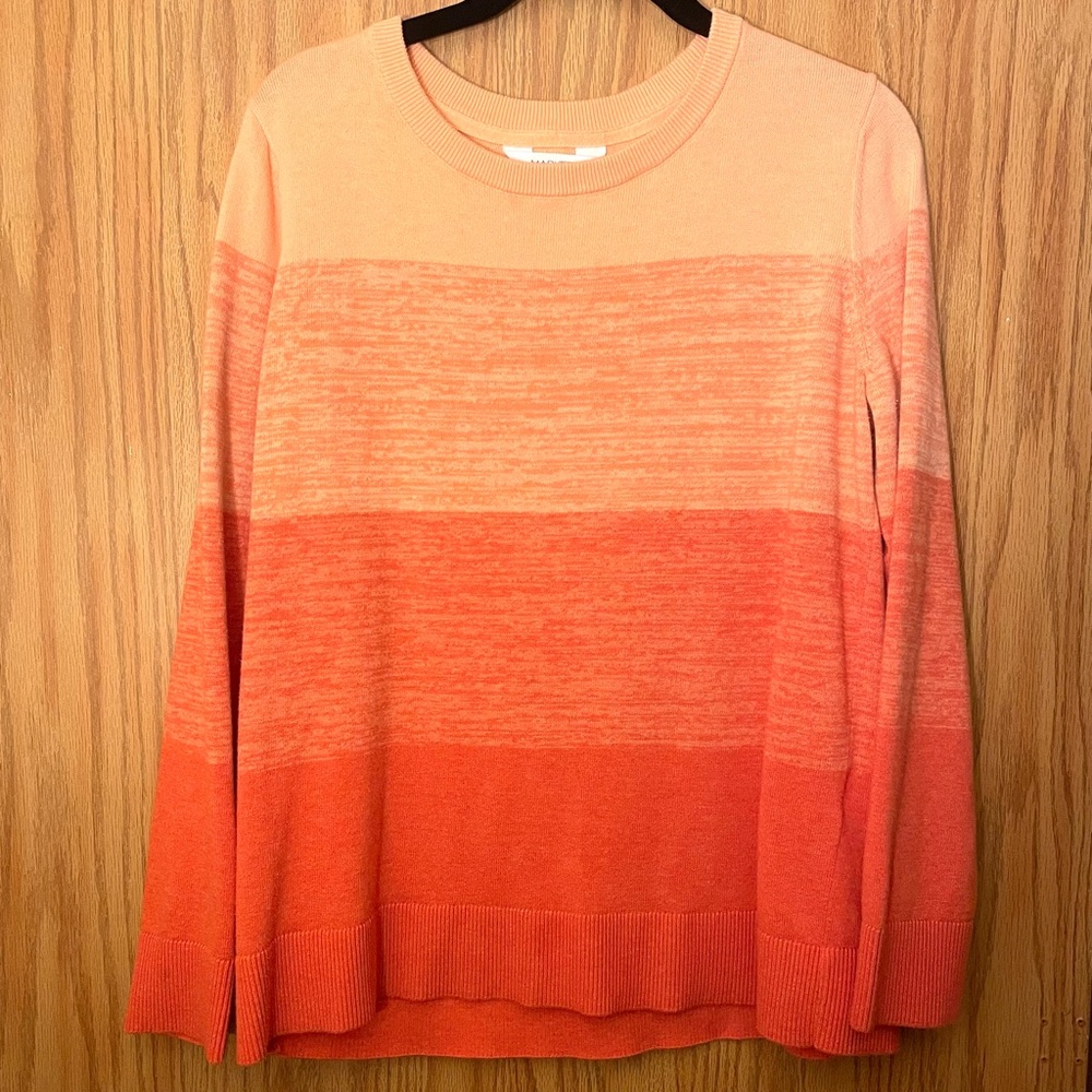 Beautiful Peach/Orange Sweater